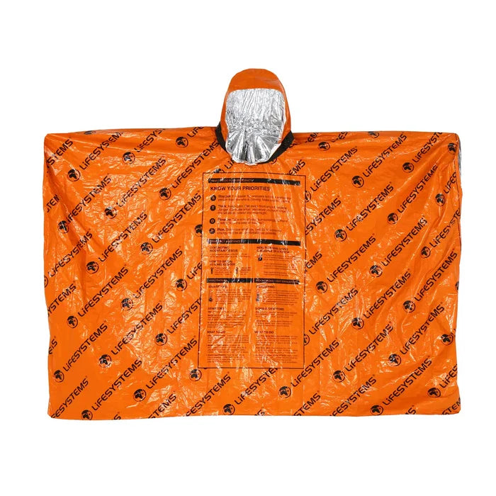 Lifesystems Heatshield Emergency Poncho - Orange