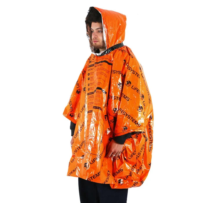 Lifesystems Heatshield Emergency Poncho - Orange