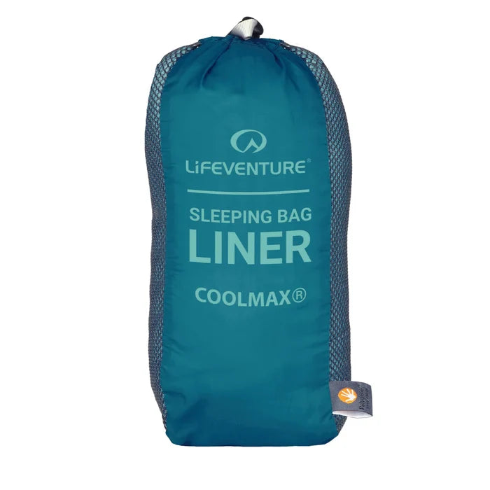 Lifeventure Coolmax Sleeping Bag Liner - Mummy