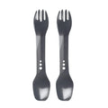 Lifeventure Ellipse Camping Spork - Graphite