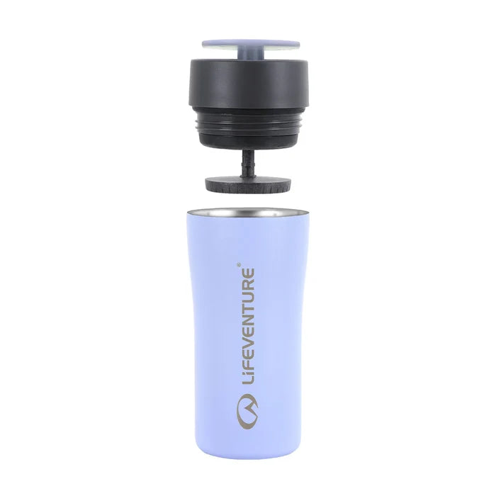 Lifeventure One-Touch Thermal Mug - Lavendar 350ml