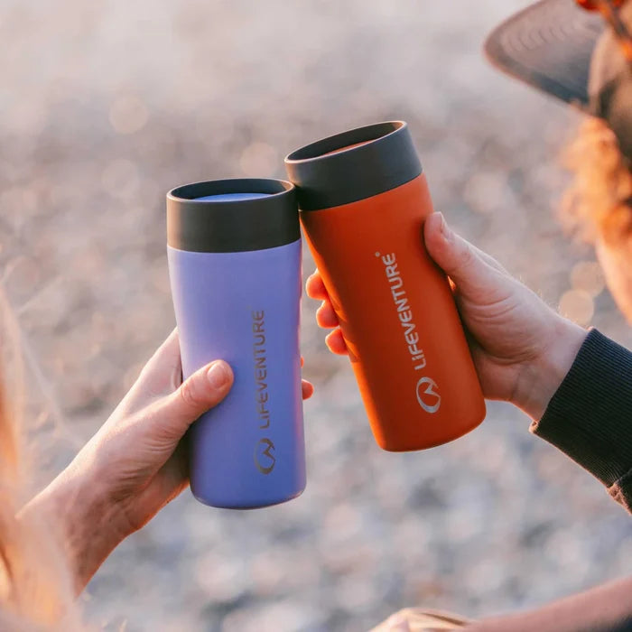 Lifeventure One-Touch Thermal Mug - Lavendar 350ml