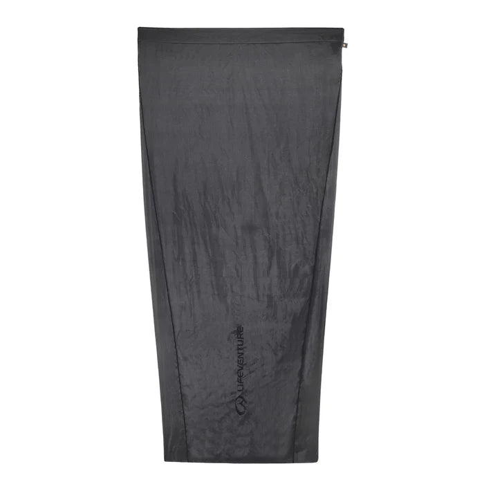Lifeventure Silk Sleeping Bag Liner - Mummy Grey