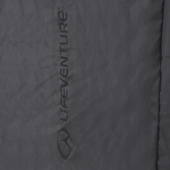 Lifeventure Silk Sleeping Bag Liner - Rectangular Grey
