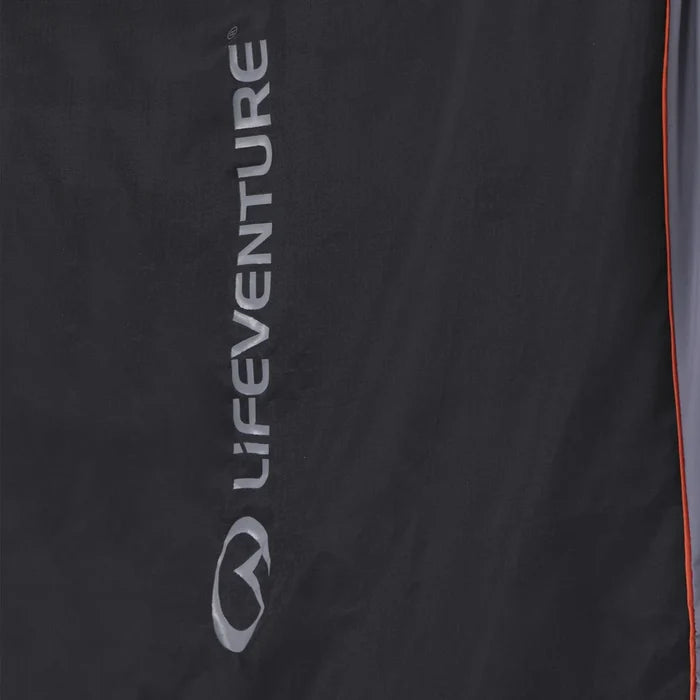 Lifeventure Silk Ultimate Sleeping Bag Liner - Grey Rectangular