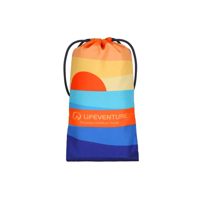 Lifeventure SoftFibre Giant Recycled Towel - Sun