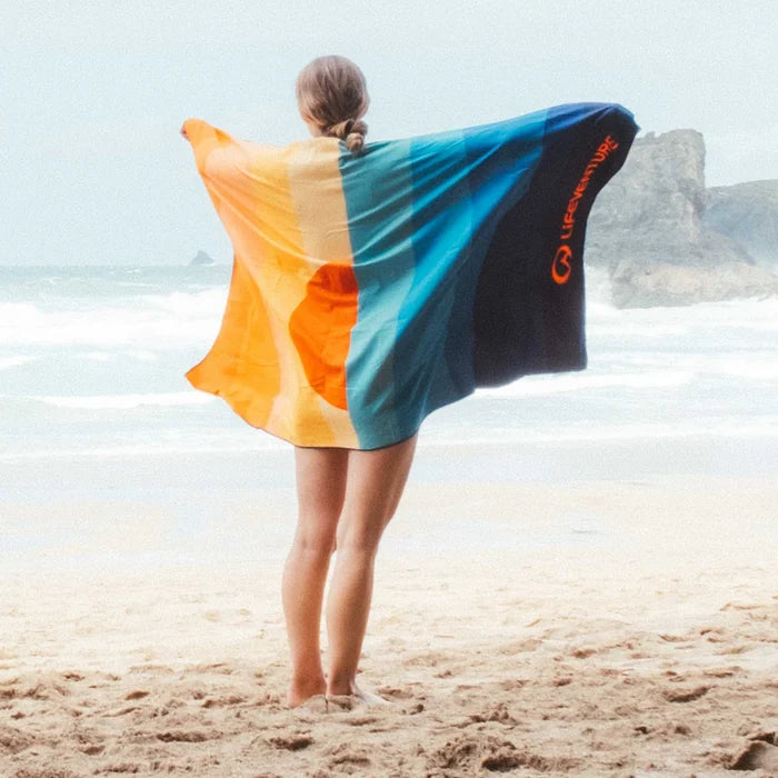 Lifeventure SoftFibre Giant Recycled Towel - Sun