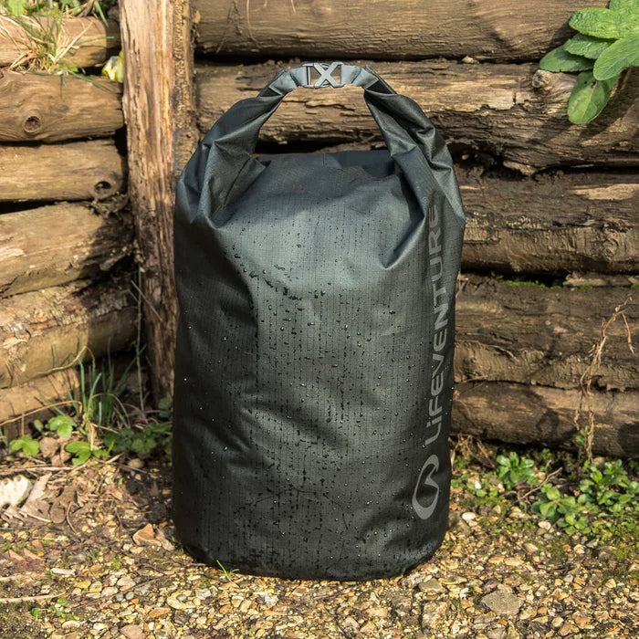 Lifeventure Storm Waterproof Dry Bag - 10 Litres Black