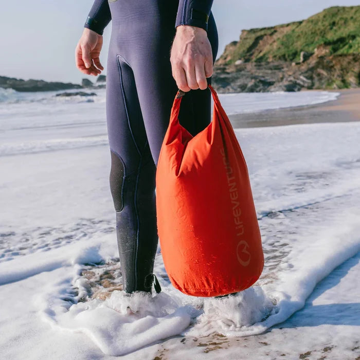 Lifeventure Stormlight Waterproof Dry Bags - 10 Litres Rust