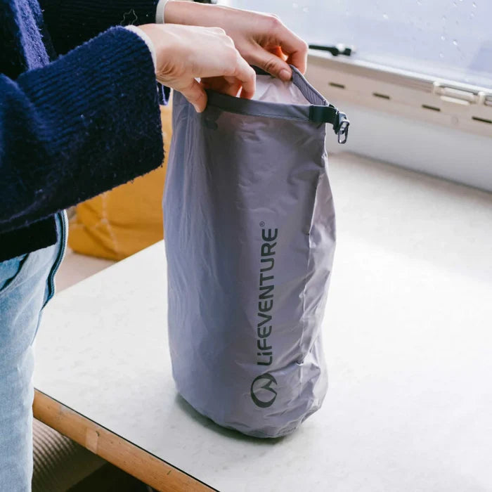 Lifeventure Stormlight Waterproof Dry Bags - 5 Litres Grey