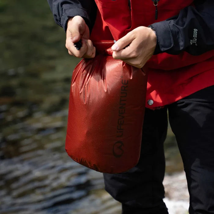 Lifeventure Ultralight Dry Bag - 5 Litre Rust