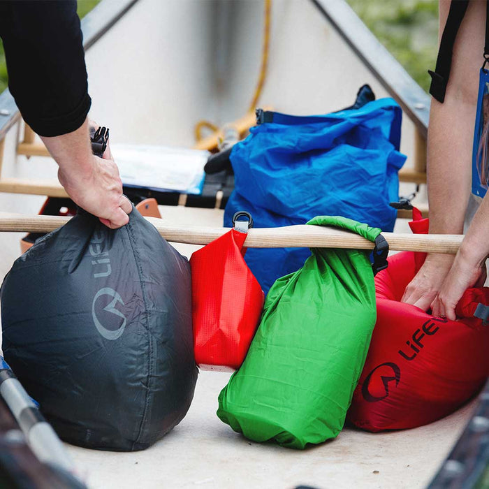 Lifeventure Ultralight Dry Bag Set Large - 5lt, 10lt, 25lt