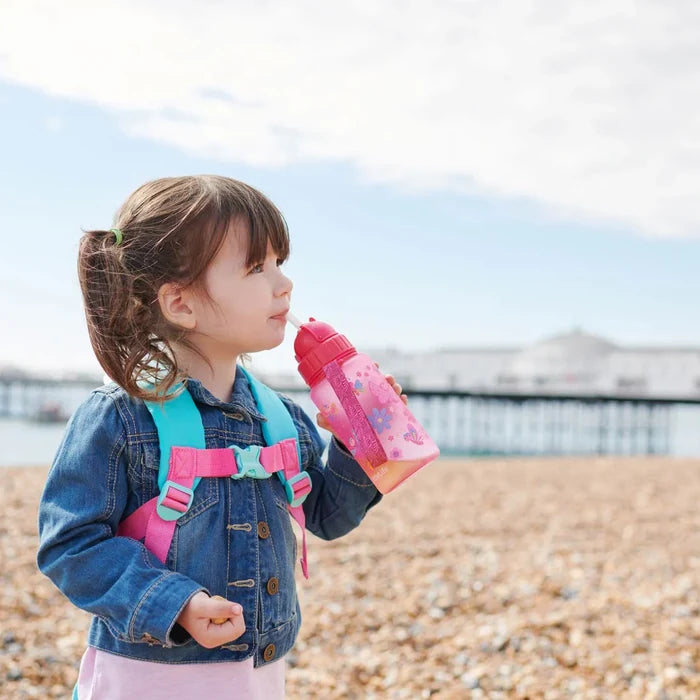 Littlelife Kids 400ml Water Bottle - Butterfly