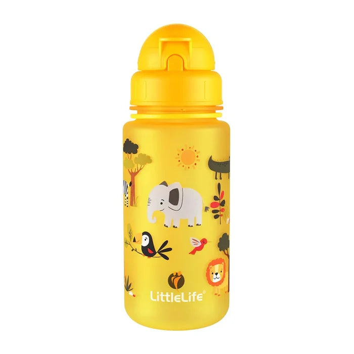 Littlelife Kids 400ml Water Bottle - Safari