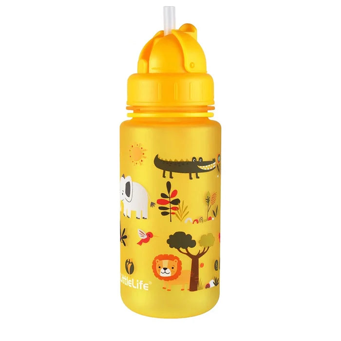 Littlelife Kids 400ml Water Bottle - Safari