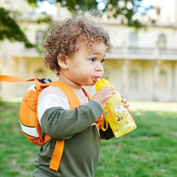 Littlelife Kids 400ml Water Bottle - Safari