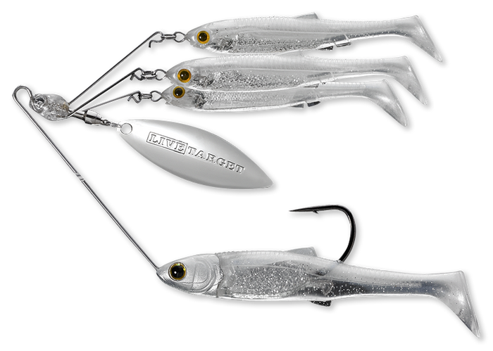Pearl White Silver / Medium - 3/8 oz - 4/0