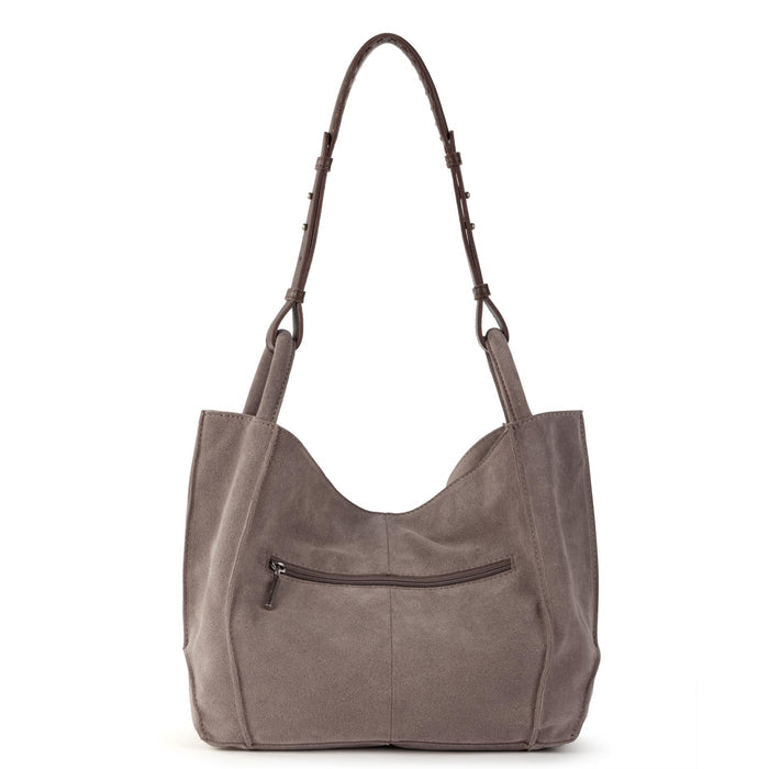 The Sak Los Feliz Medium Tote - Leather - Mushroom Suede