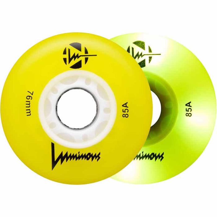Luminous LED 76mm Wheels - Inlinex