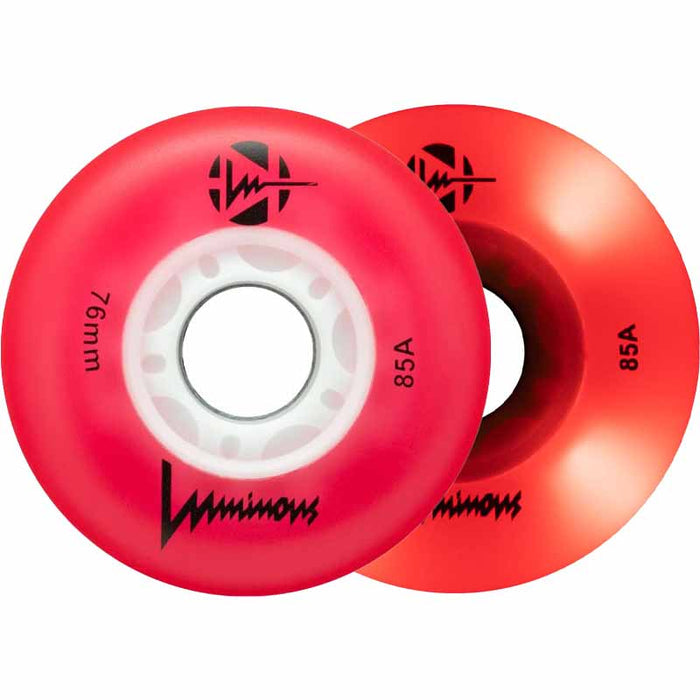 Luminous LED 76mm Wheels - Inlinex
