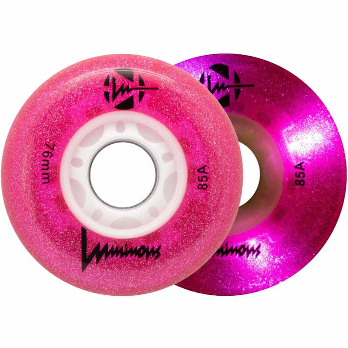 Luminous LED 76mm Wheels - Inlinex