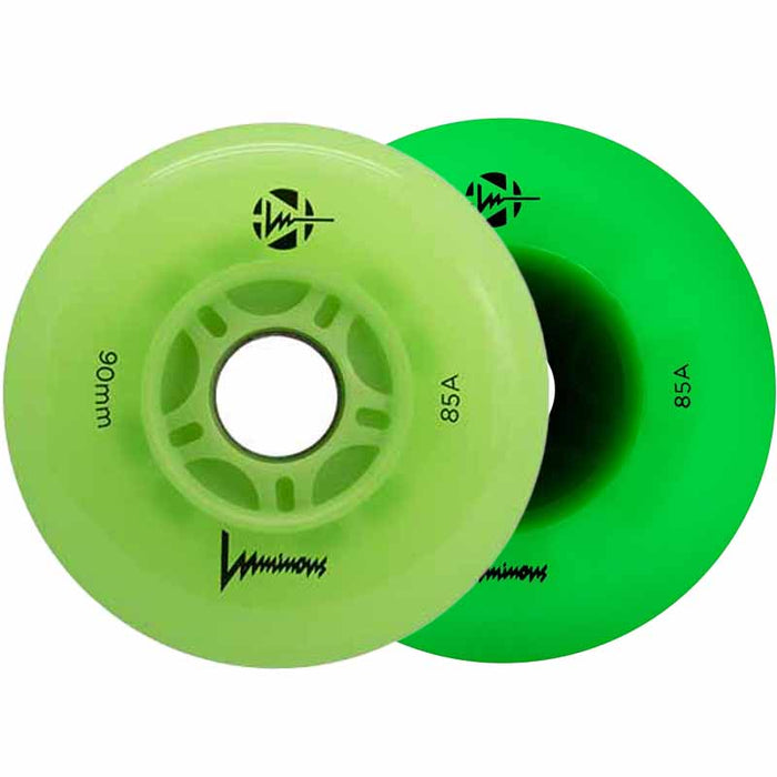 Luminous LED 90mm Wheels - Inlinex