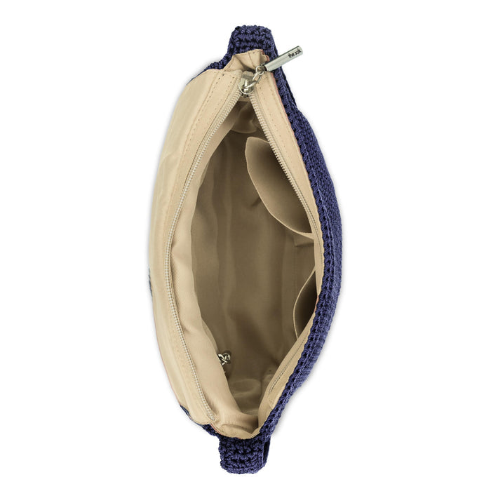 The Sak Marlow Flap Shoulder Bag - Hand Crochet - Lobster