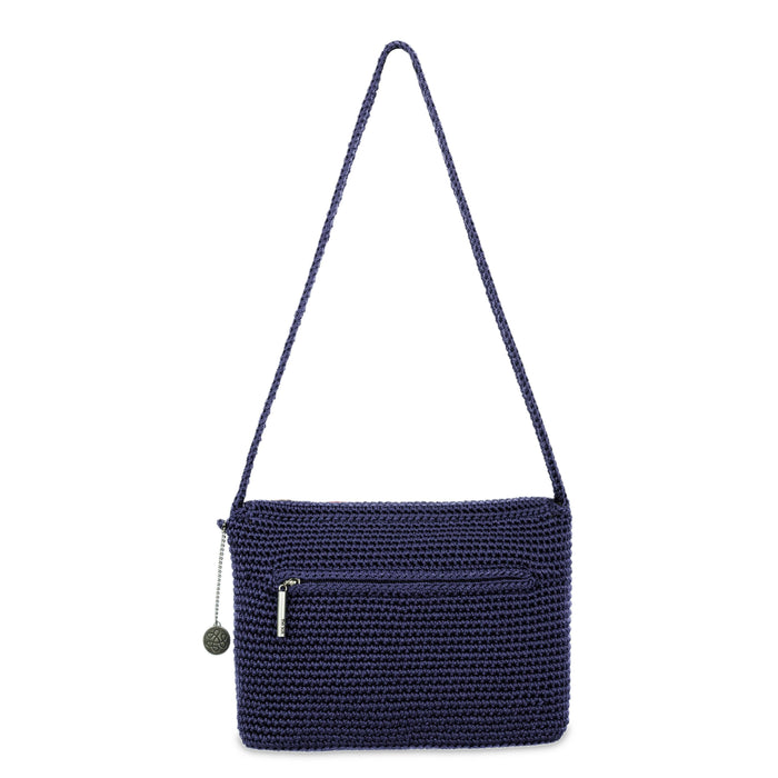 The Sak Marlow Flap Shoulder Bag - Hand Crochet - Lobster