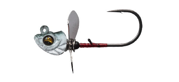 Megabass Okashira Screwhead Swimbait/Spybait Jighead 3 pack - Real Minnow
