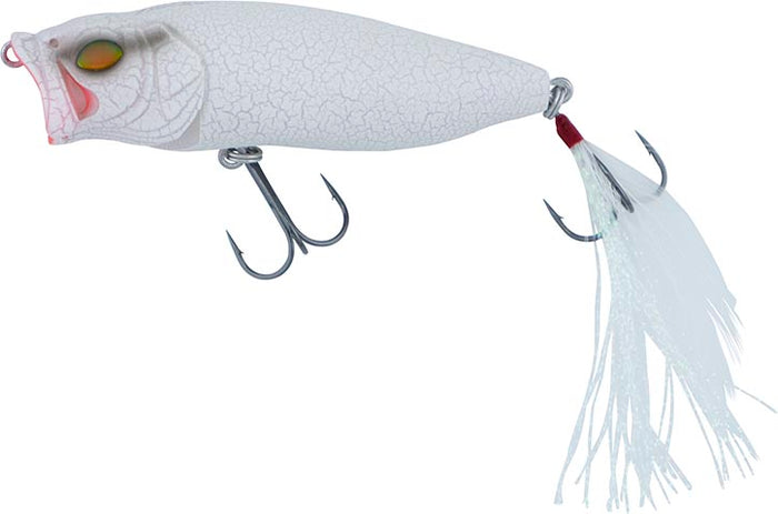 Megabass PopMax Topwater Popper - Chart Back Bass