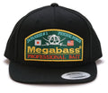 Megabass Psychic Snapback Hat Black/Green
