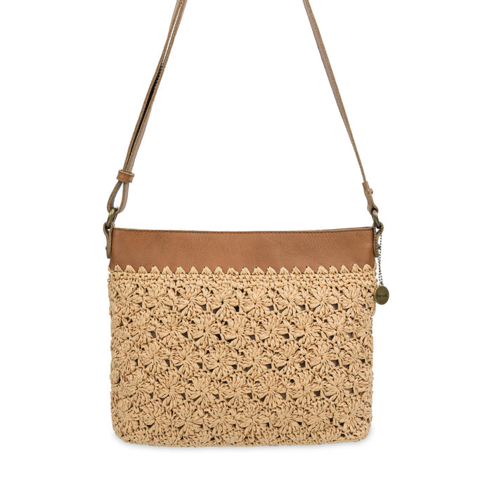 The Sak Melrose Crossbody - Straw - Natural Primrose