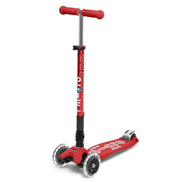 Micro Maxi Folding Deluxe LED Kids Scooter - Inlinex