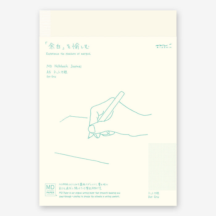 Midori MD Notebook Journal - Dot Grid - A5 | Atlas Stationers.