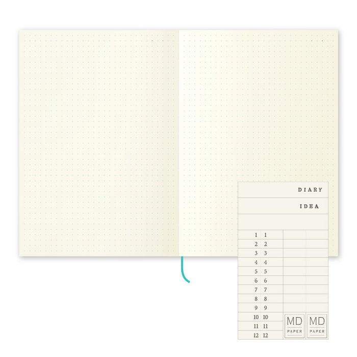Midori MD Notebook Journal - Dot Grid - A5 | Atlas Stationers.