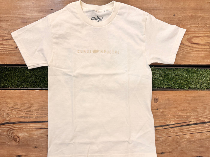 Monstera Tee - Creme