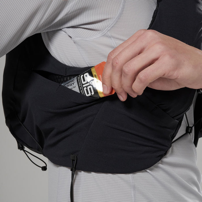 Montane Gecko VP12+ Updated Running Vest Hydration System - Black
