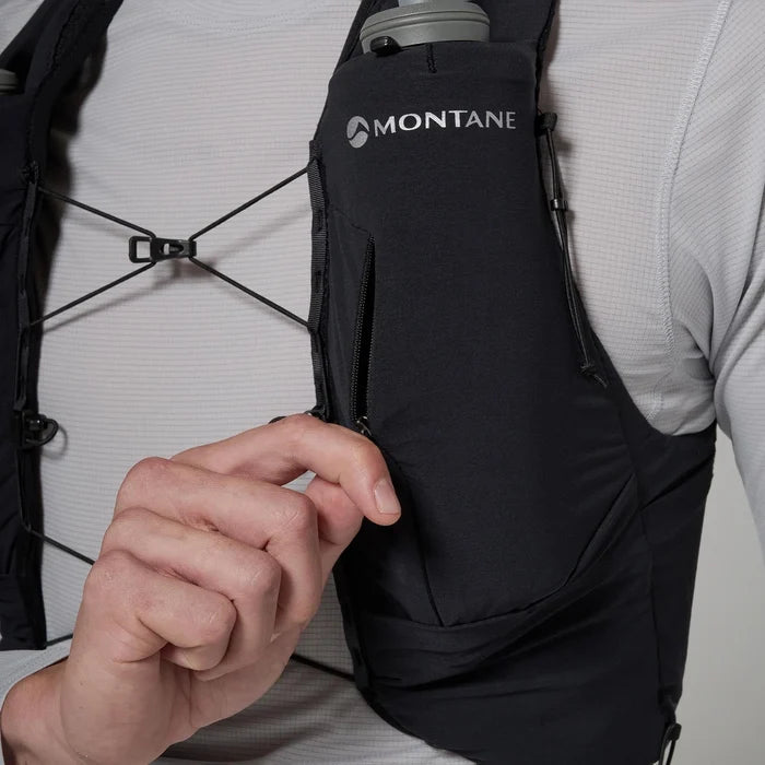 Montane Gecko VP5+ Updated Running Vest Hydration System - Black
