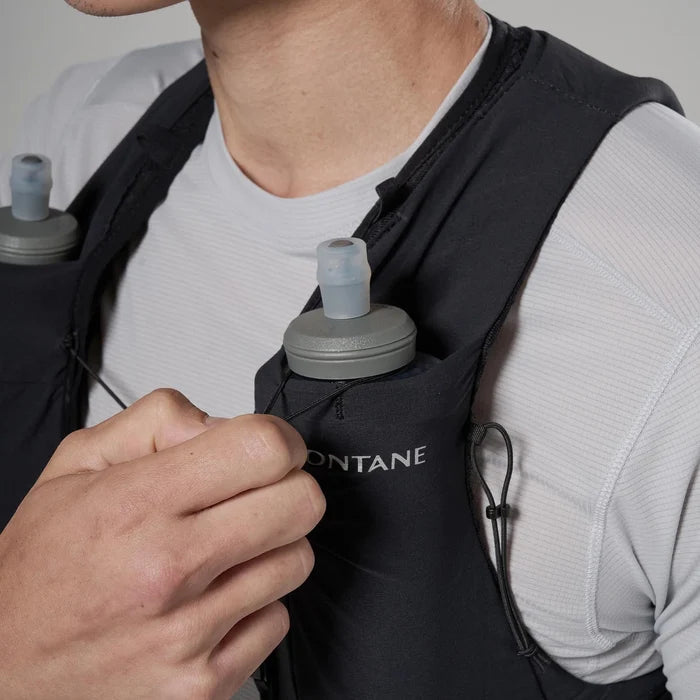 Montane Gecko VP5+ Updated Running Vest Hydration System - Black