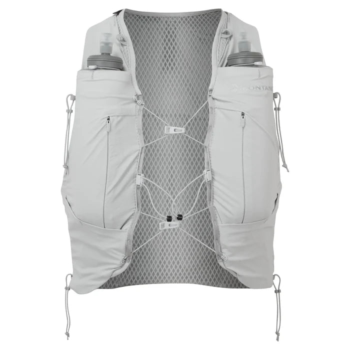 Montane Gecko VP5+ Updated Running Vest Hydration System - Platinum