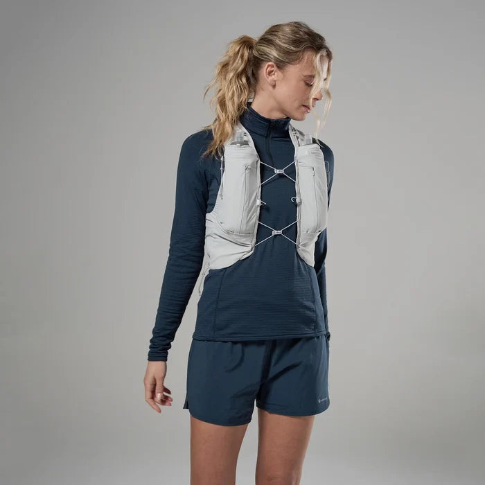 Montane Gecko VP5+ Updated Running Vest Hydration System - Platinum