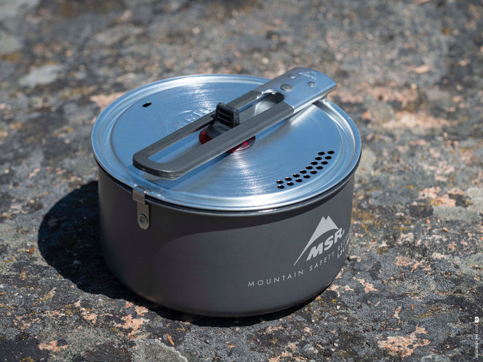 MSR Ceramic 1.3 Litre Aluminium Solo Camping Pot