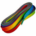 Powerslide MyFit Waxed Laces Pro Multicolor Neon - Inlinex