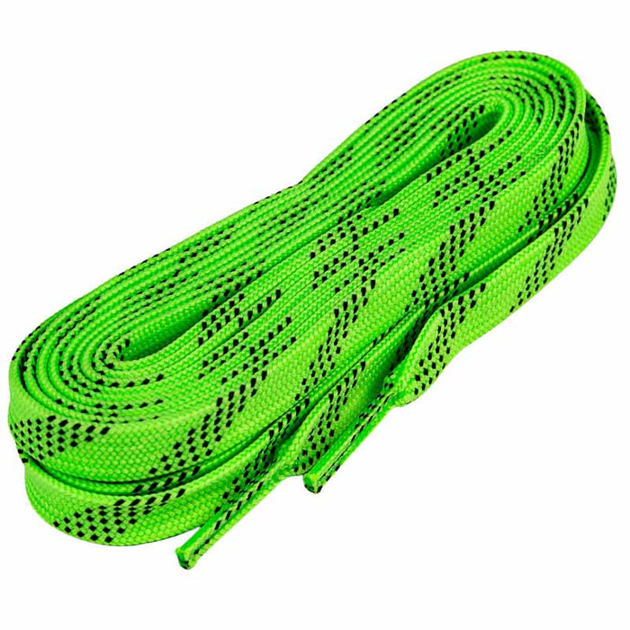 Powerslide MyFit Waxed Laces Pro Neon Green - Inlinex