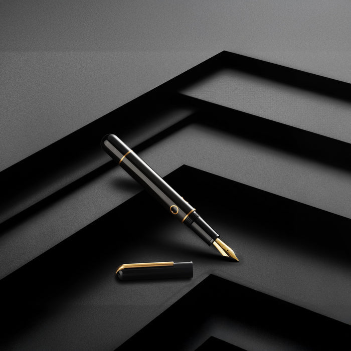 Nahvalur (Narwhal) Nautilus Fountain Pen - Bronze Corydoras