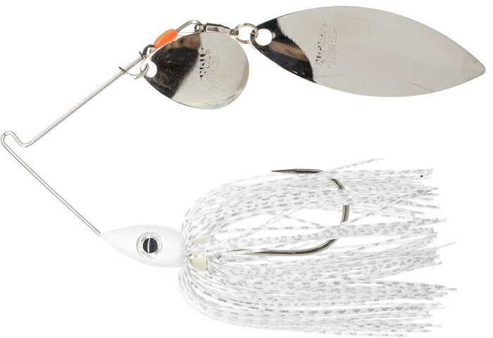 Nichols Lures Pulsator Mother Lode Series Colorado Willow Spinnerbait - Silver Flake Shad