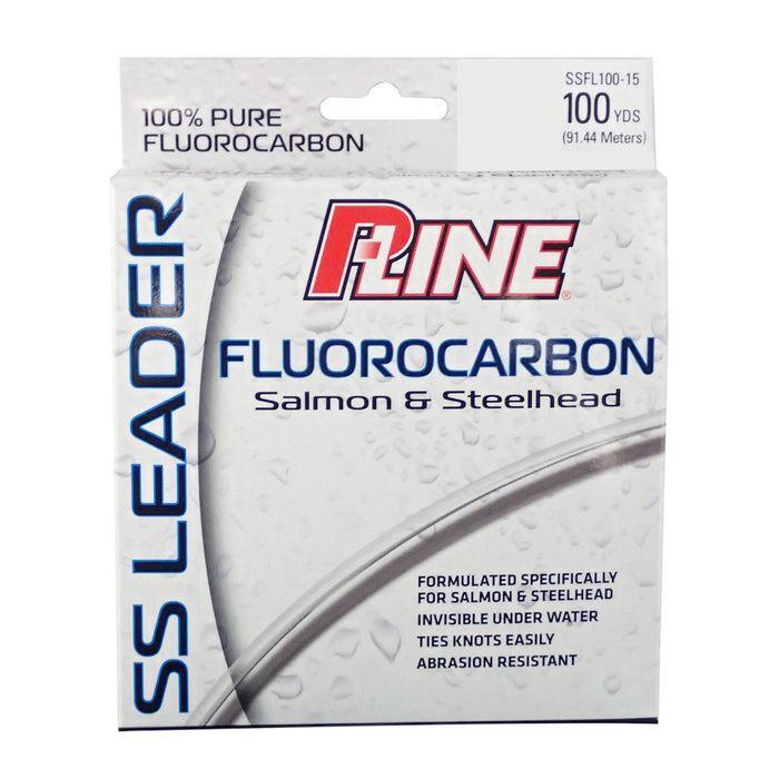 P-Line Salmon/Steelhead Fluorocarbon Leader 100 Yards - 6 pound