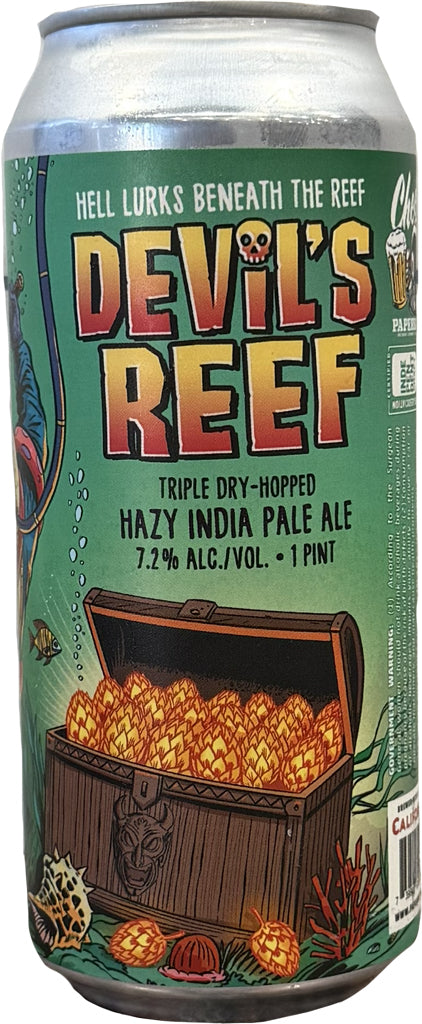 Paperback Devil's Reef Hazy IPA 16oz Can