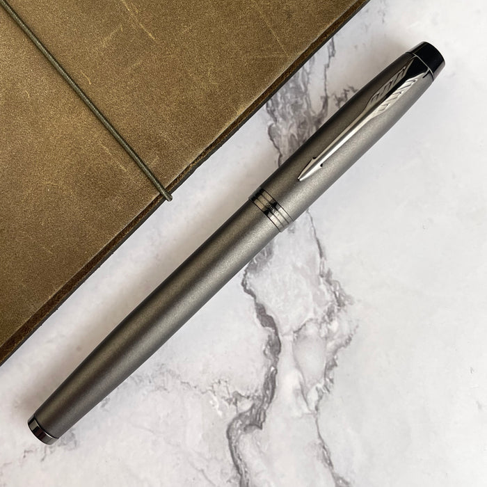 Parker IM Rollerball Pen - Monochrome Gunmetal