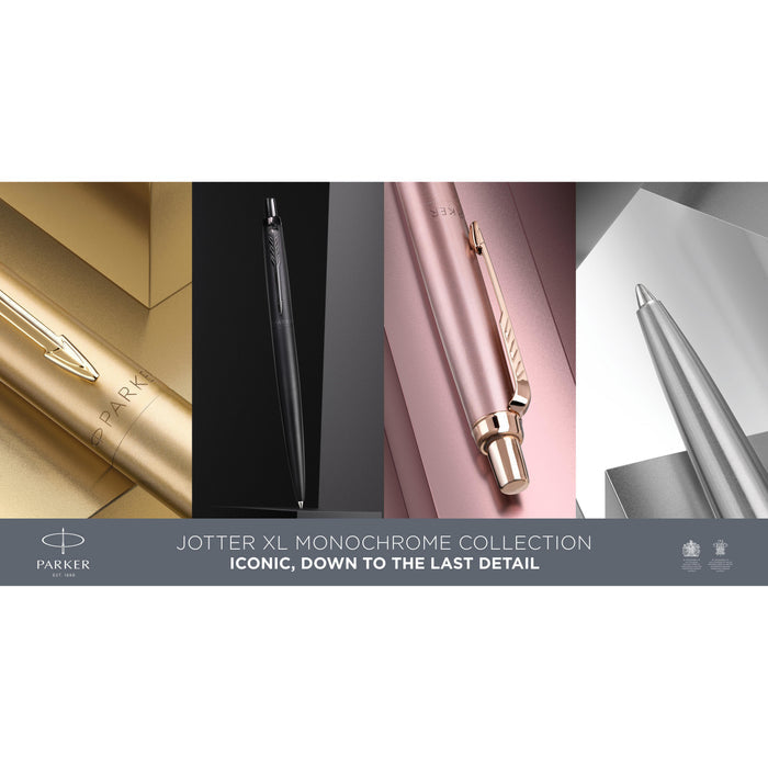 Parker Jotter XL Ballpoint Pen - Monochrome Black | Atlas Stationers.